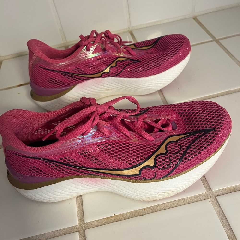 Saucony Endorphin Pro 3 Pink Athletic Shoes